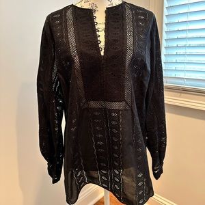 Oscar de la Renta Cotton Blouse